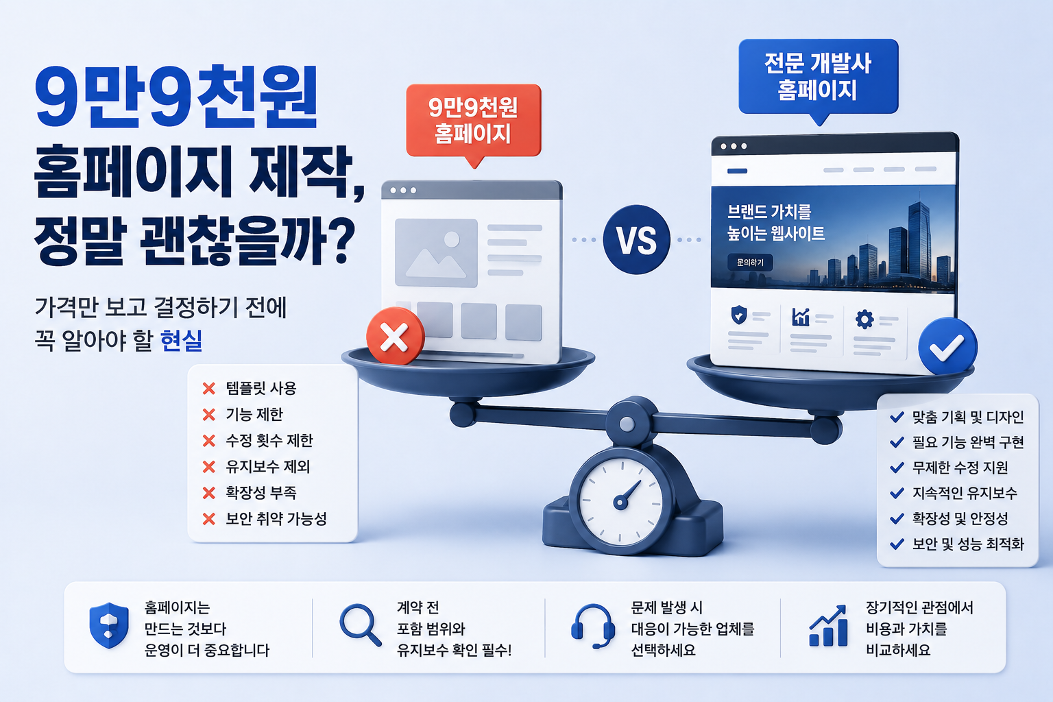 9만9천원 홈페이지, 정말 괜찮을까?